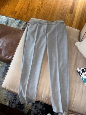 Talbots Light Gray Women's Dress Pants - Tailored Straight